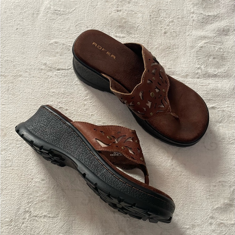 Roper Platform Sandals - image 7